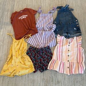 Lot of 7/8 clothes (girls)